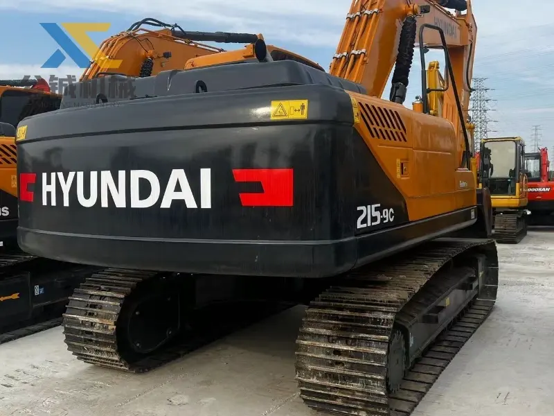 Good Performance Cheap Hyundai 215 Crawler Excavator