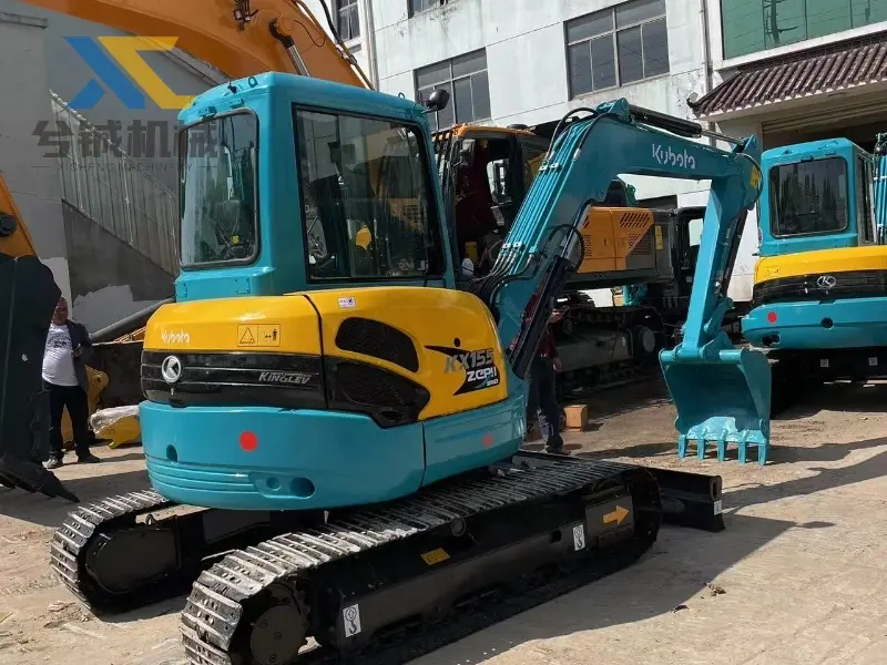 High Efficiency 5.5ton Second-hand Kubota KX155 Crawler Excavator on Sale