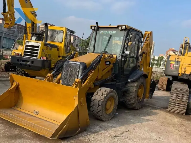 High Efficiency Second-Hand Cat 420Fa Backhoe Loader Wheel Loader with CEEPA certificate (4)