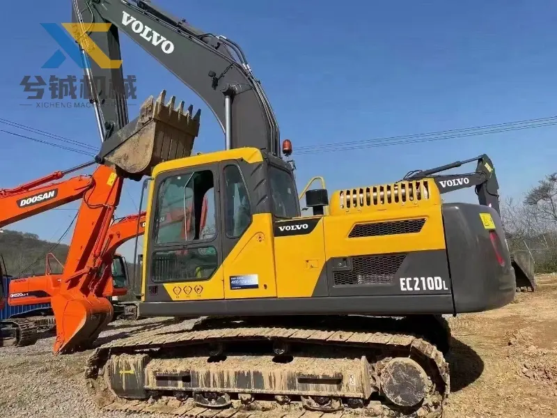 High Quality Used Volvo Ec210 Excavator Used Excavator Machine