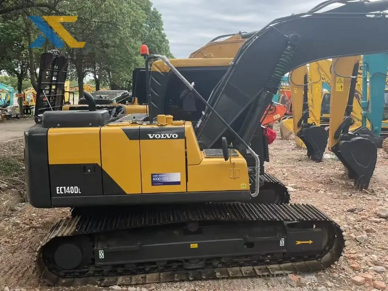 Original Good Condition Used Excavator Volvo Ec140dl Digger for Sale