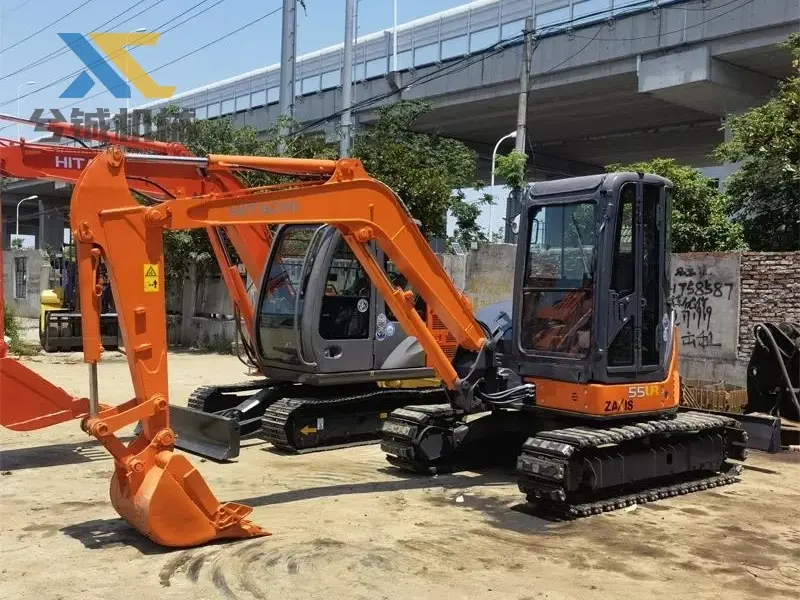 Original HITACHI ZX55U mini excavator low price