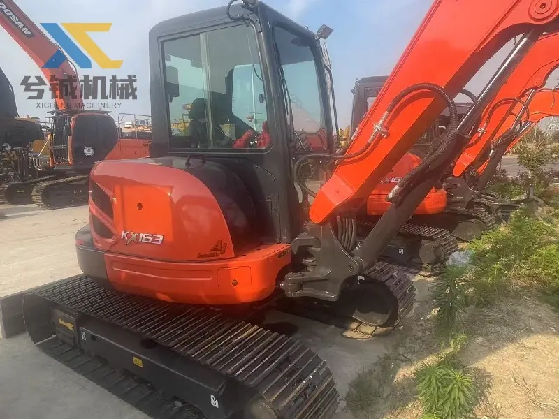 Original Japan Used Kubota KX163 Excavator with Hydraulic System