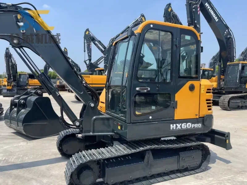 Second Hand Hyundai HX60Pro Mini Crawler Excavator