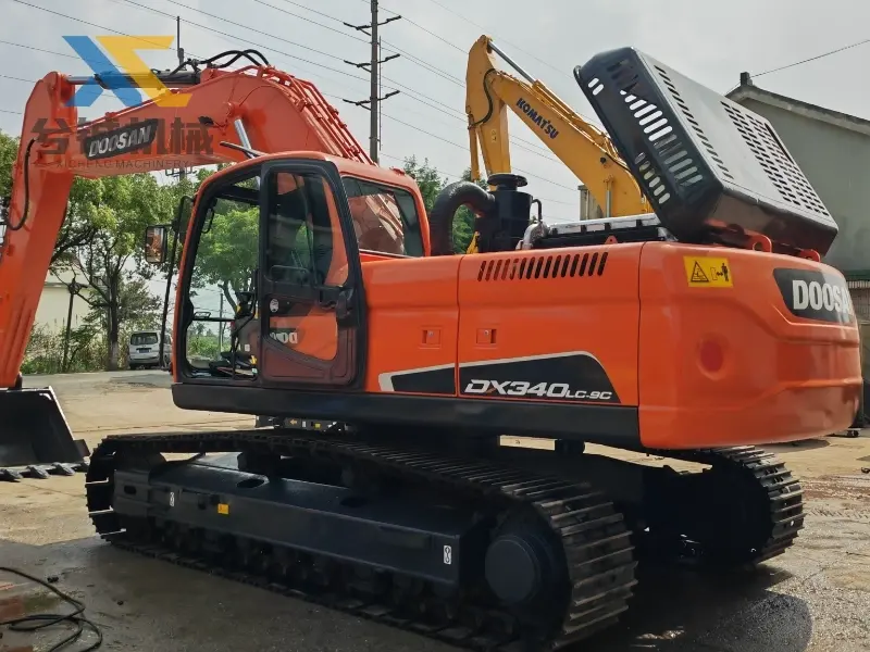 Second hand Doosan dx340lc-9c excavator for sale