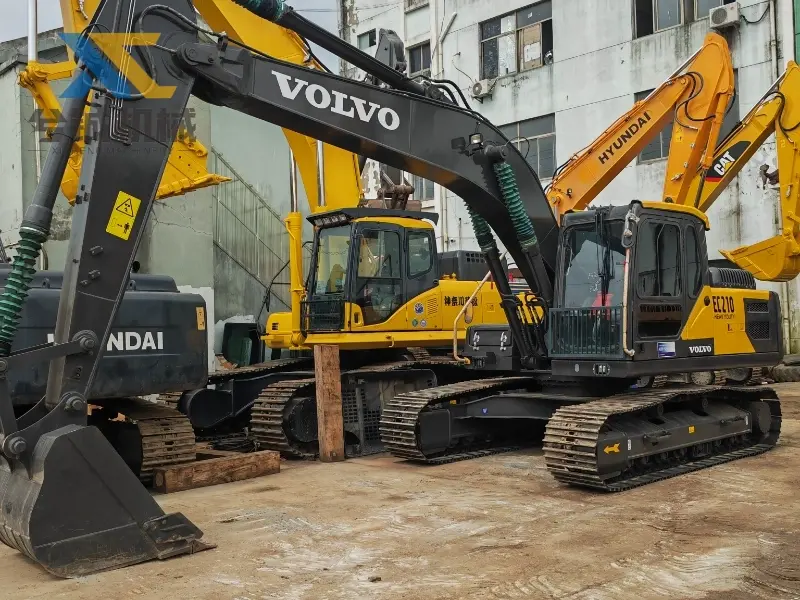 Well-Maintained Second-Hand Volvo Ec210 Excavator For Sale