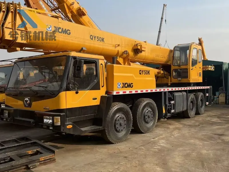 XCMG QY50K 50 ton used mobile truck crane for Sale