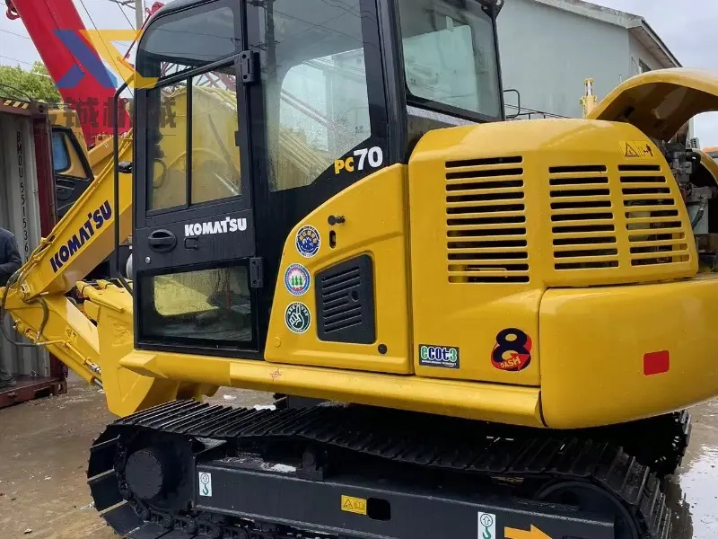 second hand KOMATSU PC70-8 excavator for sale