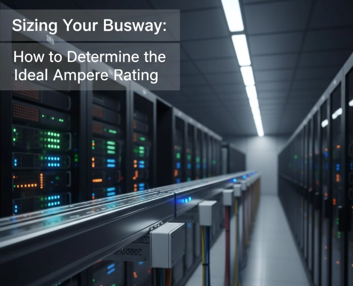 How do I determine the right ampere rating for my busway run