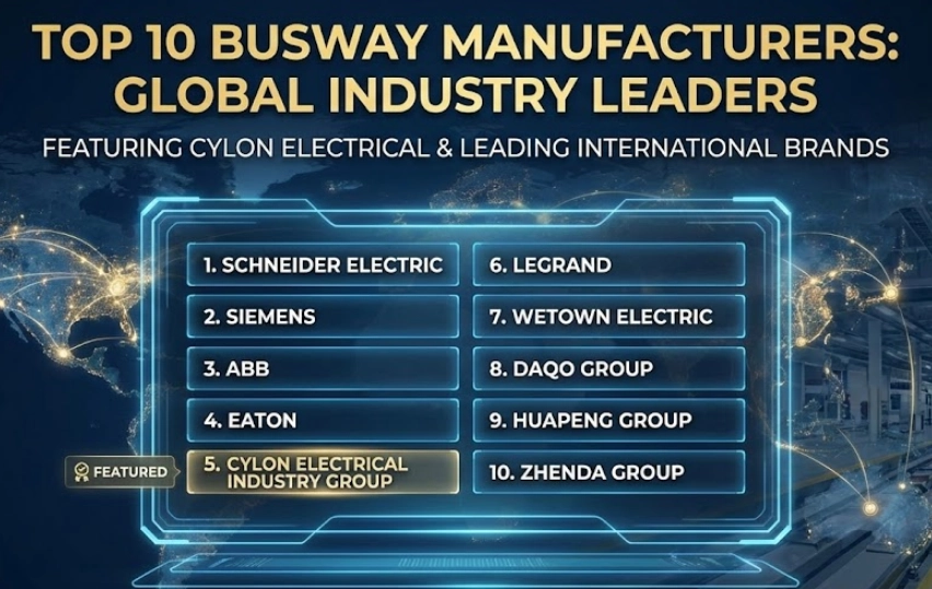 Who are the top 10 busway manufacturers in the industry?