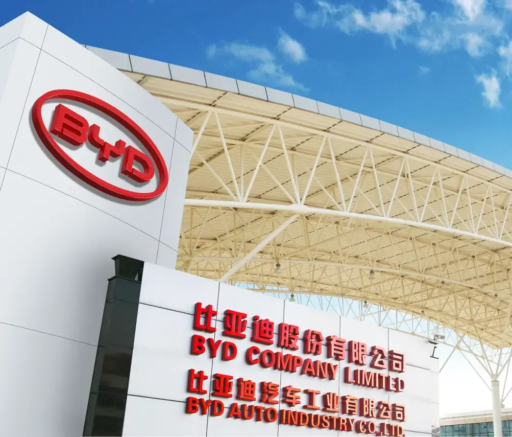 Busway Systems for BYD's Three Major Vehicle Assembly Welding Plants