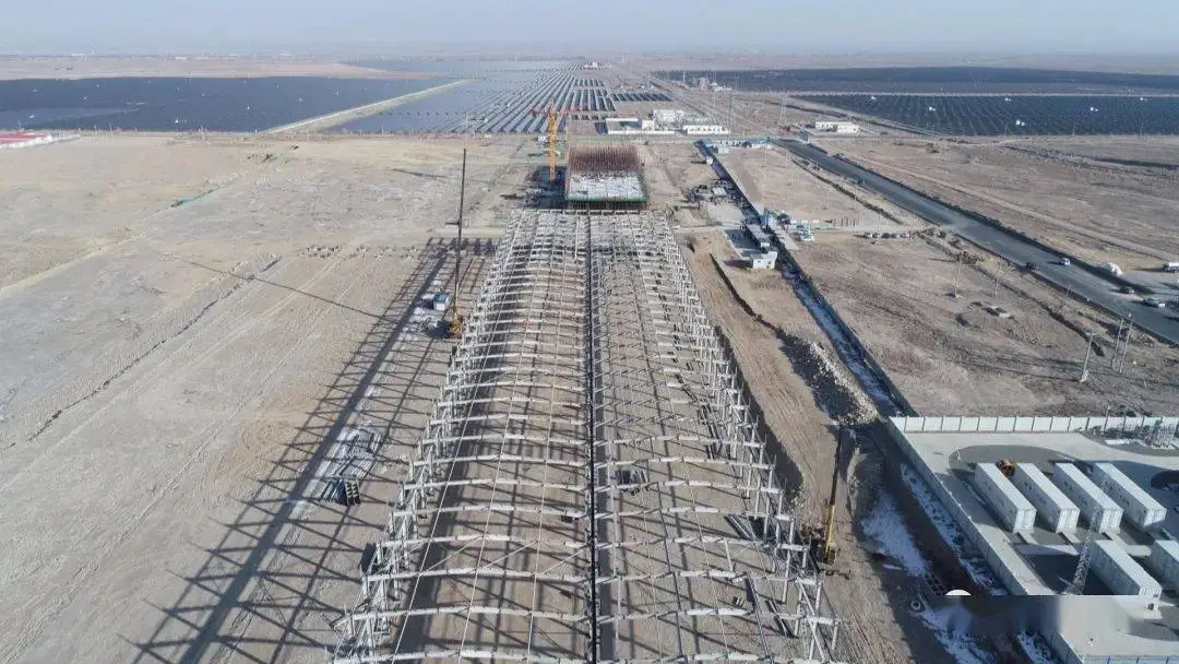 Jiuquan New Energy Zero-Carbon Industry PV Module Supporting Busway Project
