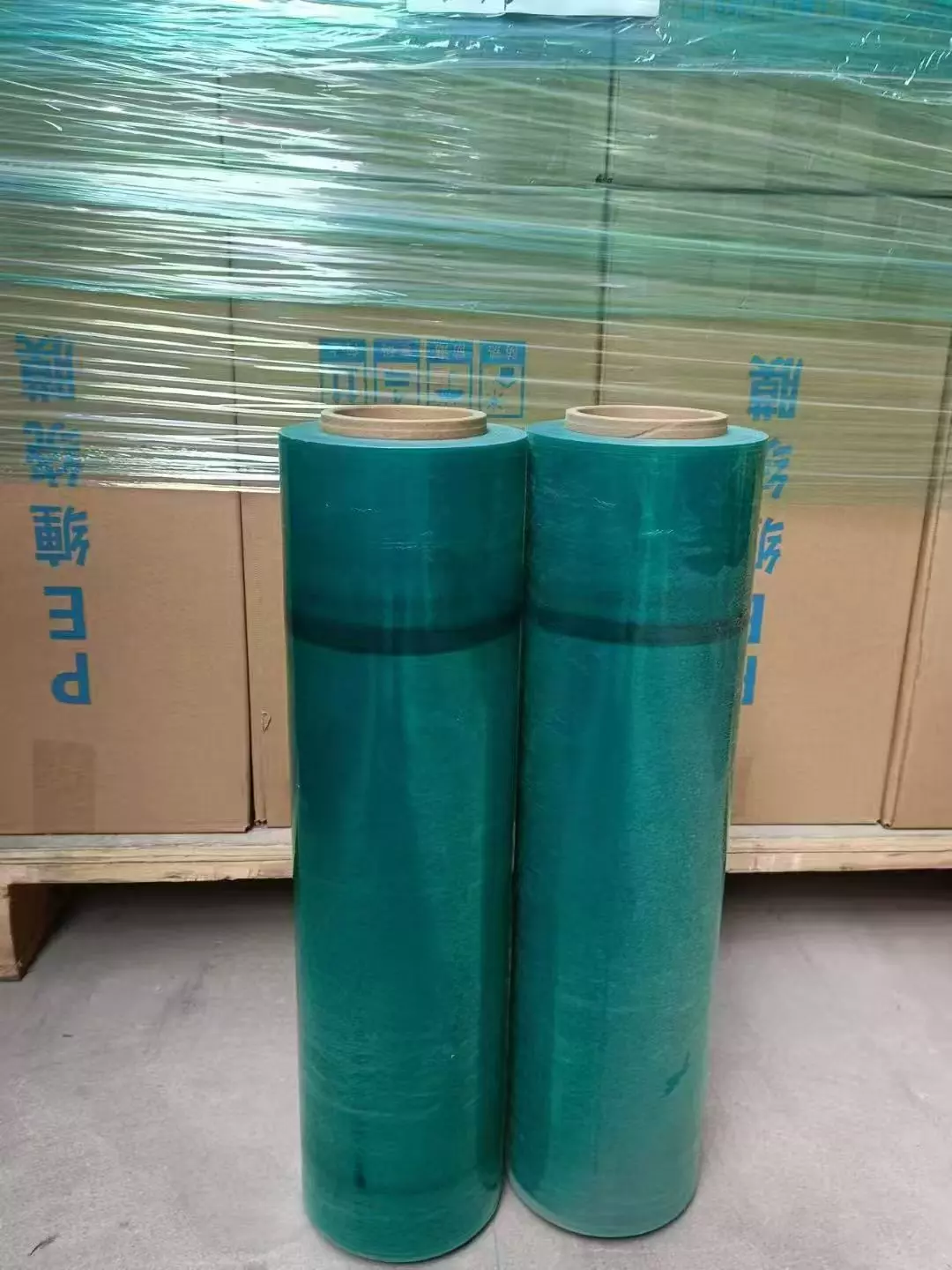 Green stretch film