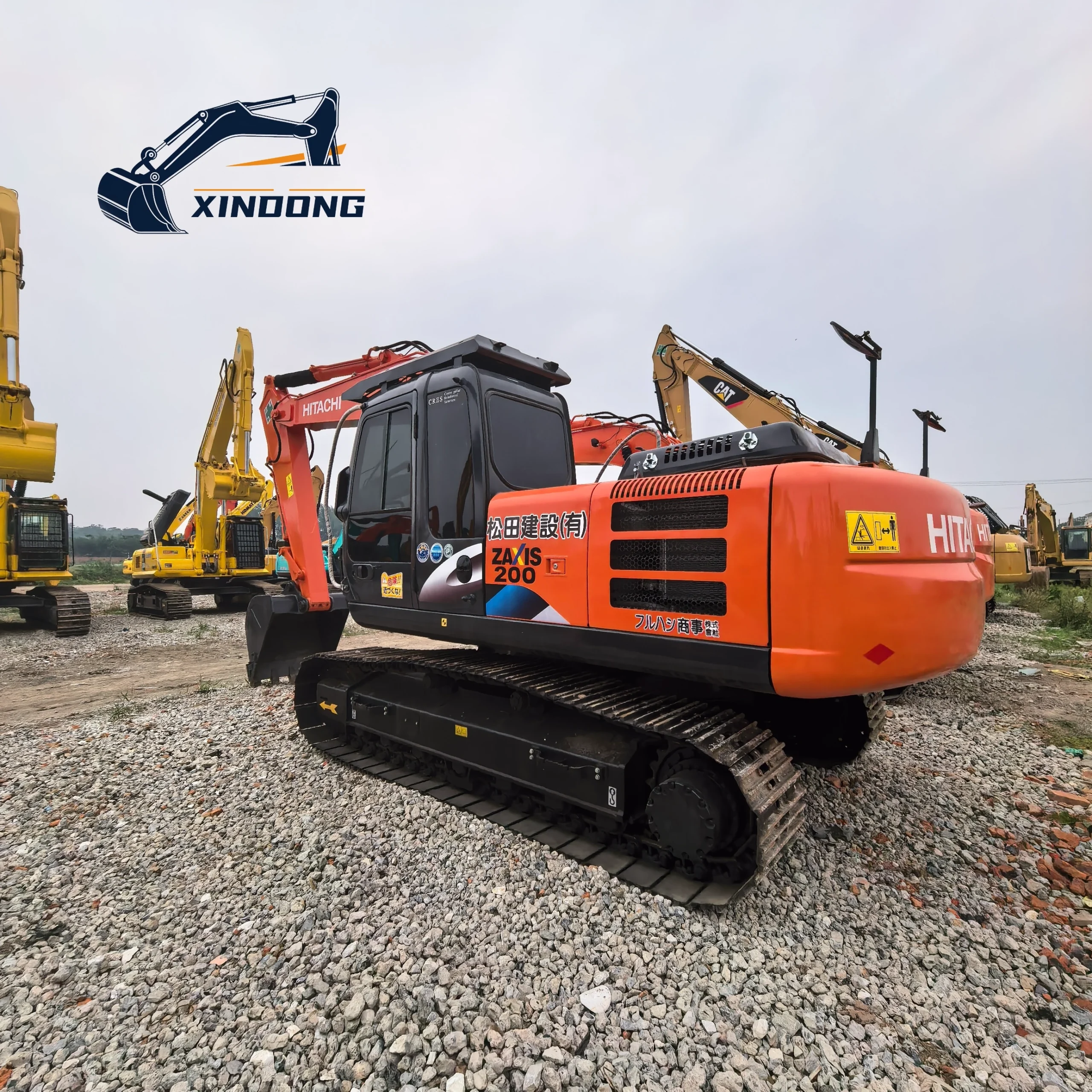 hitachi zx200 used excavator