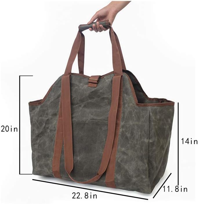 Waxed shoulder bag supplier