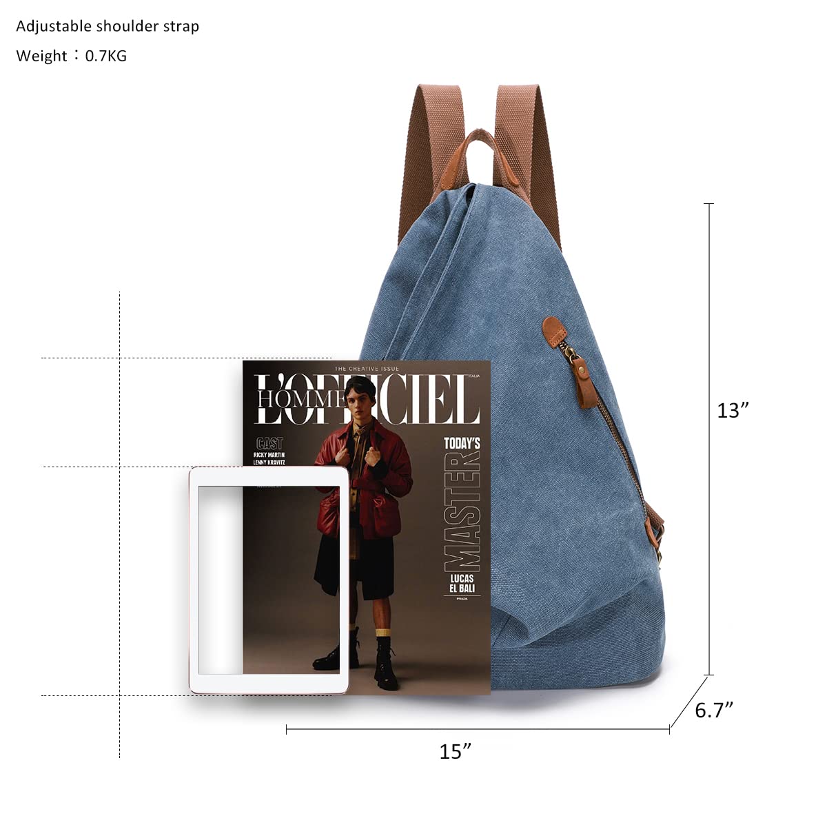 pink canvas backpack exporter