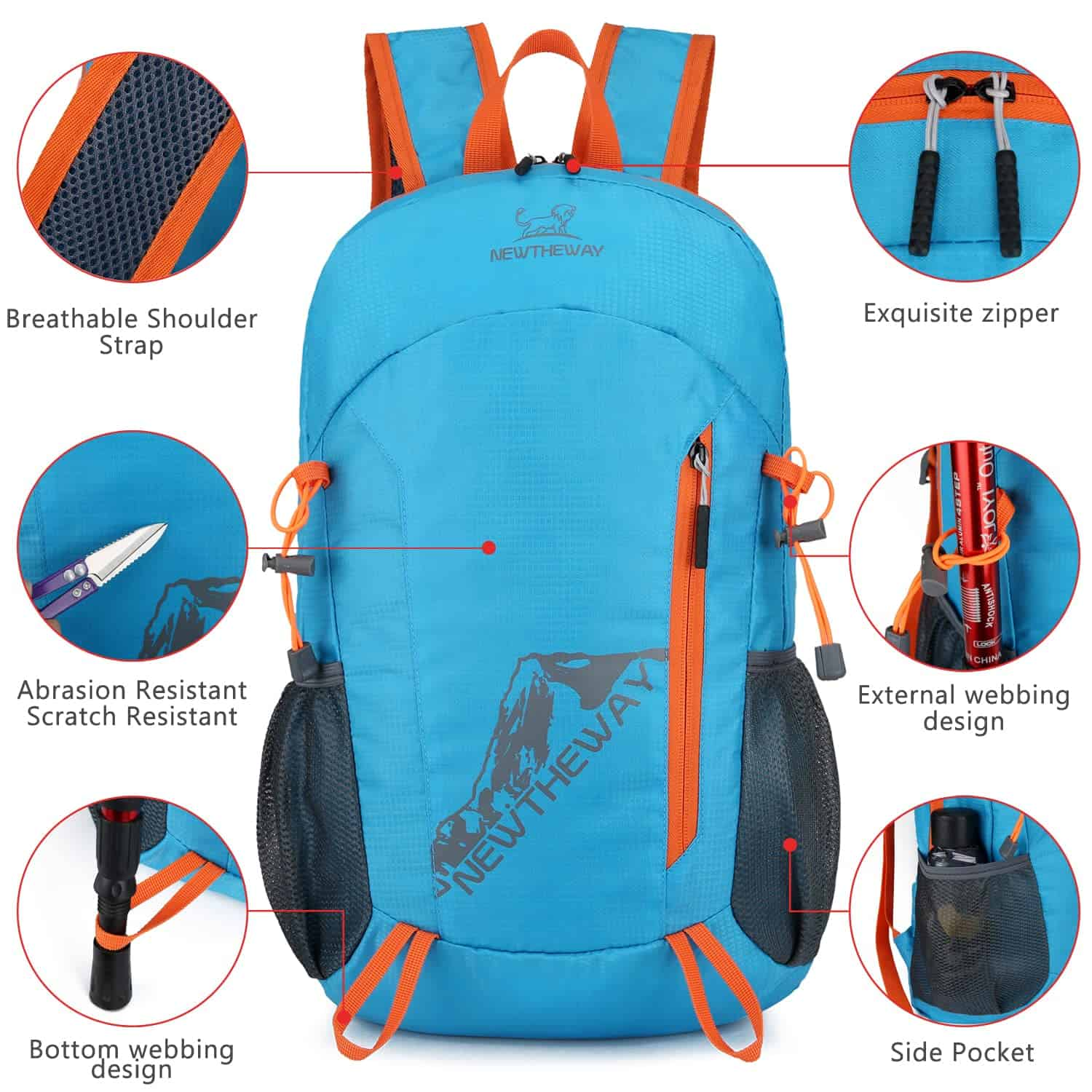 proveedor de mochilas de viaje de nailon