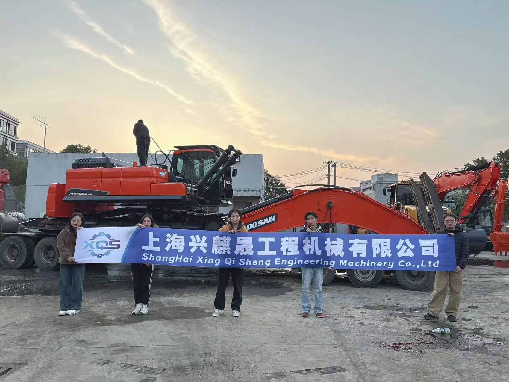 Used Doosan DX340 & DX380 Excavators Shipped to Ethiopia