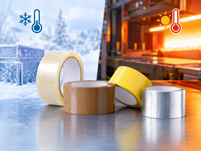 Temperature Affects Adhesive Tape