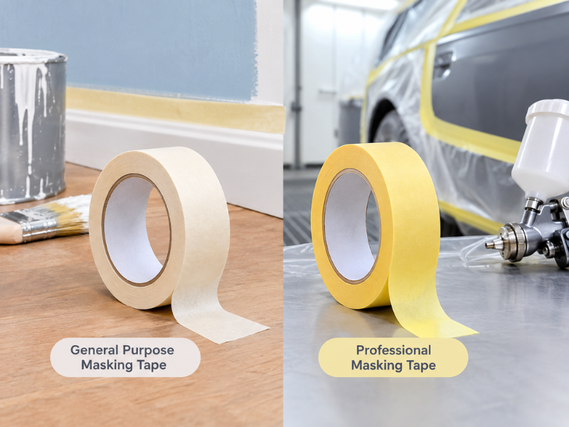General Purpose vs Professional Masking Tape