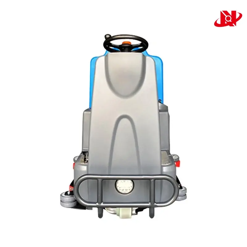 Driving industrial floor washer