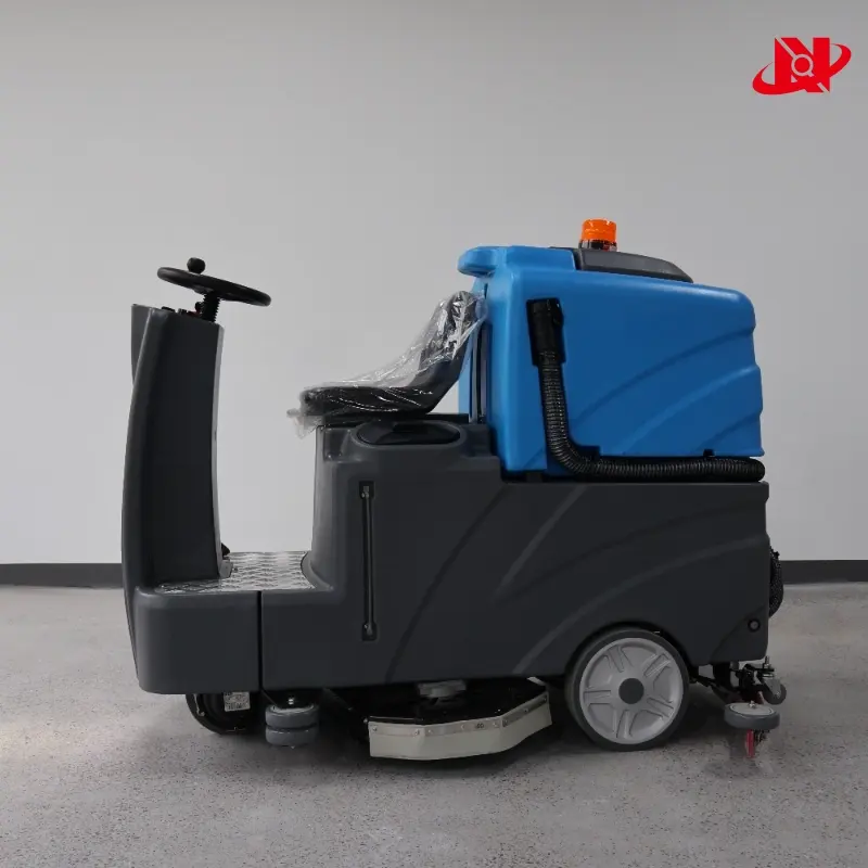 Driving floor washer