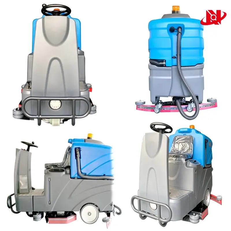 Efficient Large-scale Industrial Ride-on Scrubber