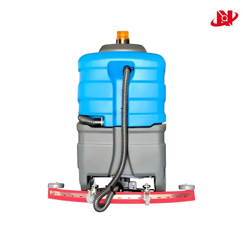 Driving industrial floor washer