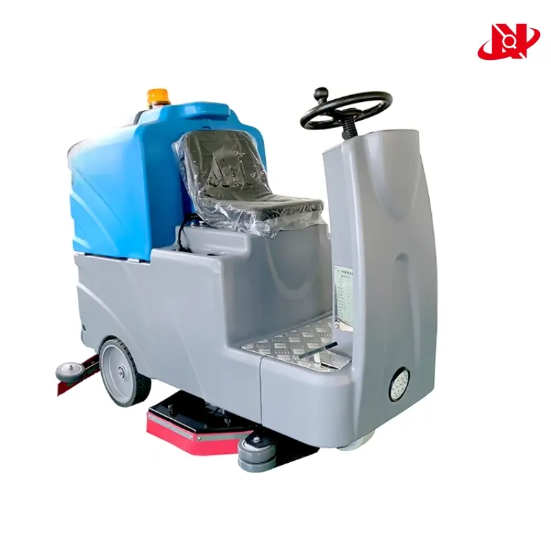 Premium Large Ride-on Scrubber for Industrial Use