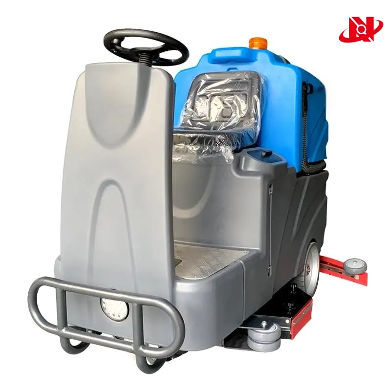 Powerful Industrial Ride-on Floor Cleaner