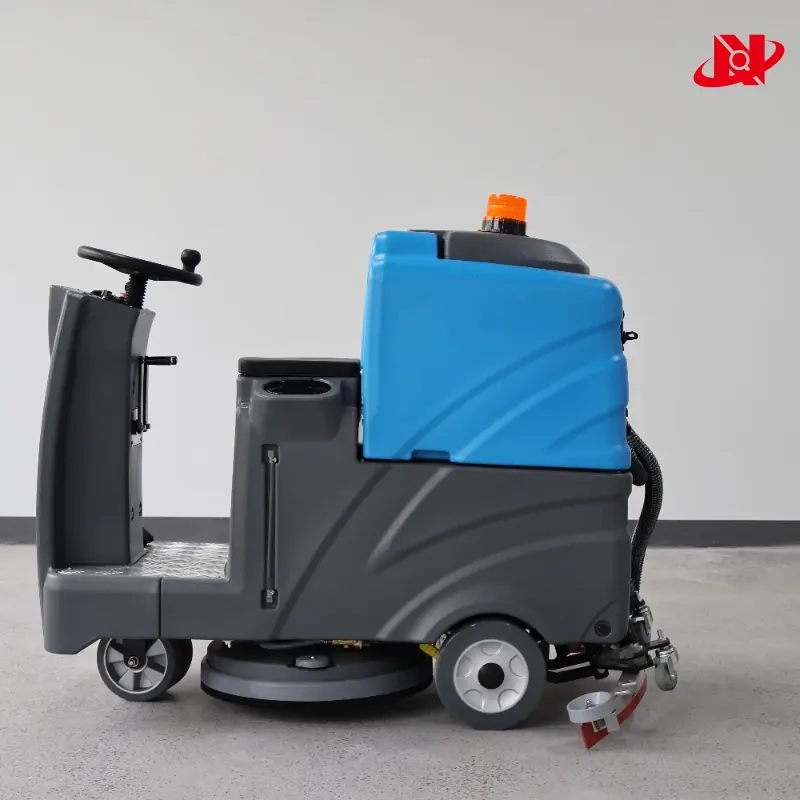 SJ85 Small ride-on floor scrubber