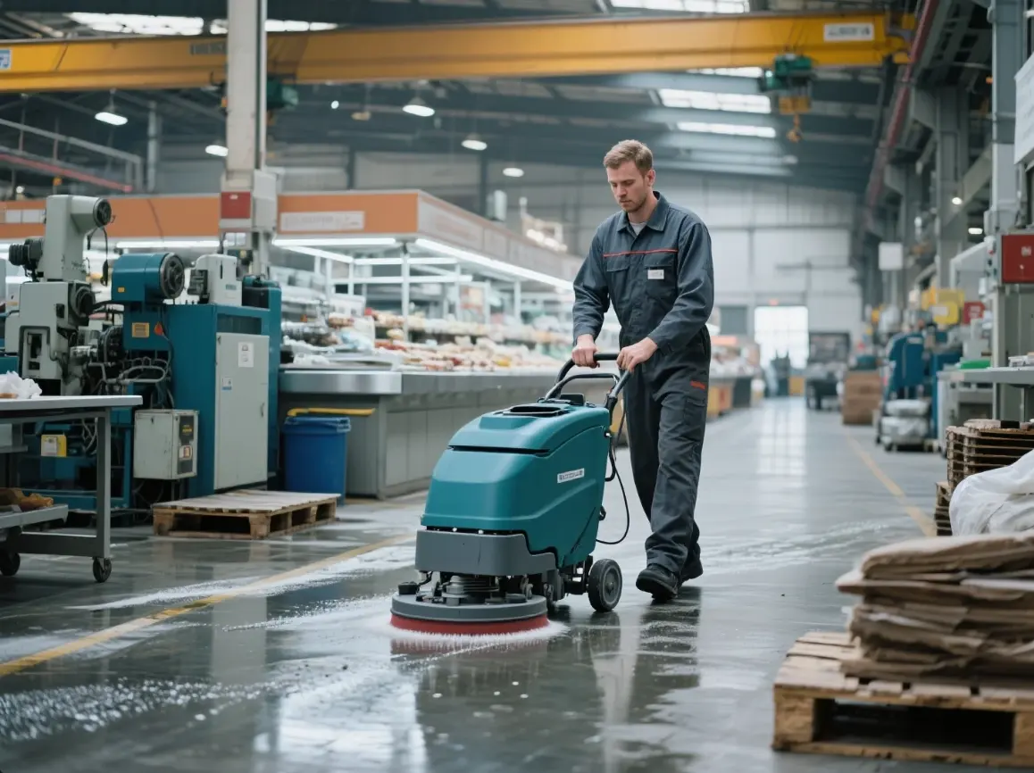 Walk Behind Floor Scrubber supplier