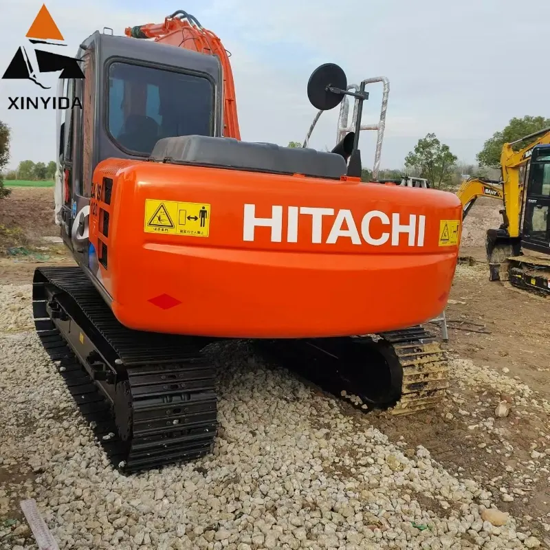 12 Ton Used Hitachi 120 Medium Size Crawler Excavator for Construction