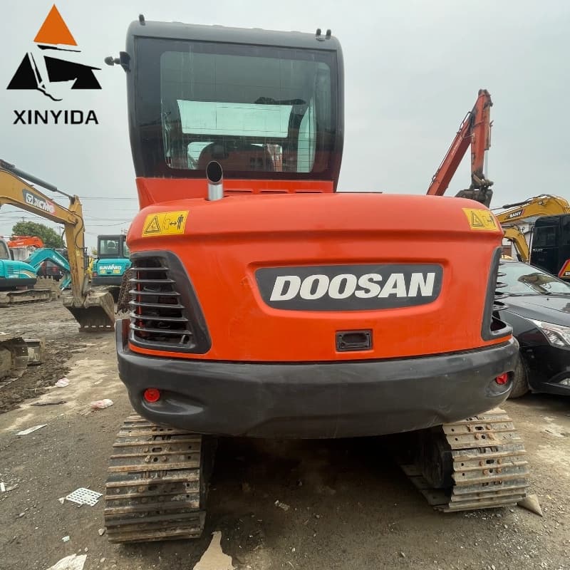 Used Mini Doosan 60 Hydraulic Crawler Excavator Used Construction Machinery in Stock