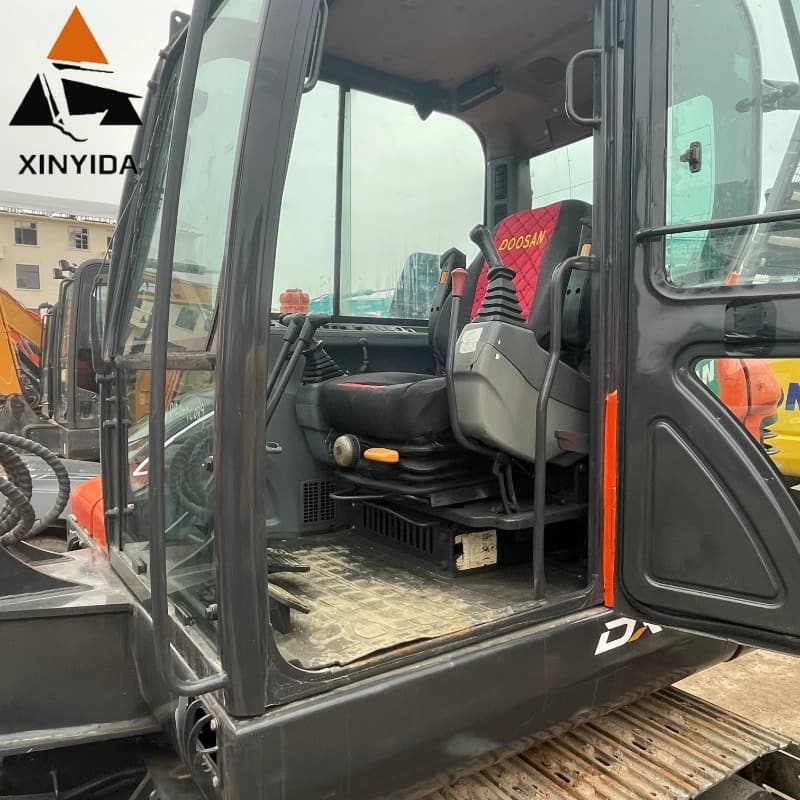 Used Mini Doosan 60 Hydraulic Crawler Excavator Used Construction Machinery in Stock