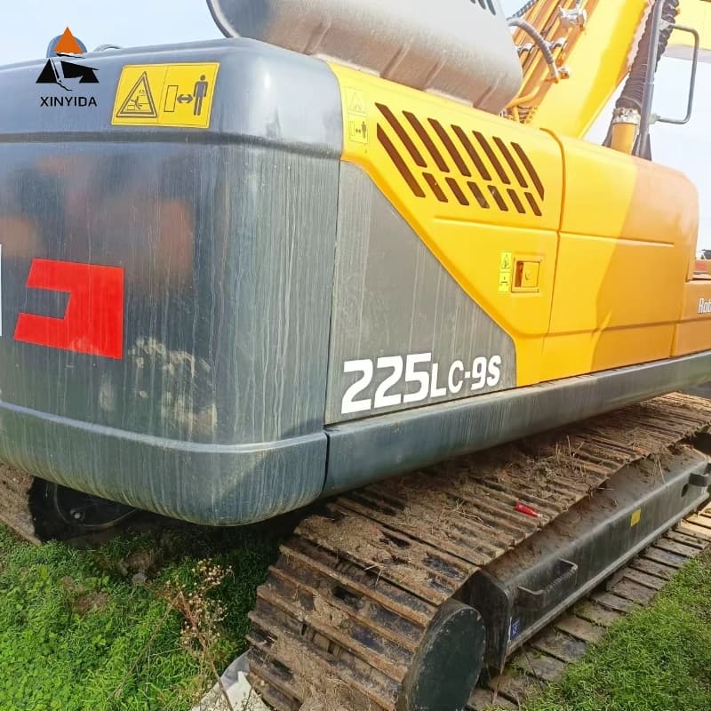 Korea Original Used Hyundai 225 Crawler Digger Used 20 Ton Excavator