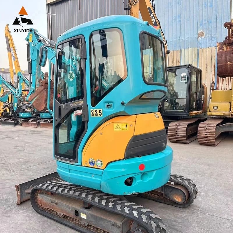 Hydrodynamic Drive Used Crawler Excavator Kubota 20 with Good Quality