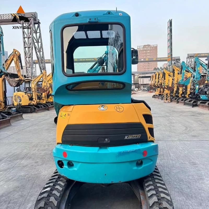 Hydrodynamic Drive Used Crawler Excavator Kubota 20 with Good Quality