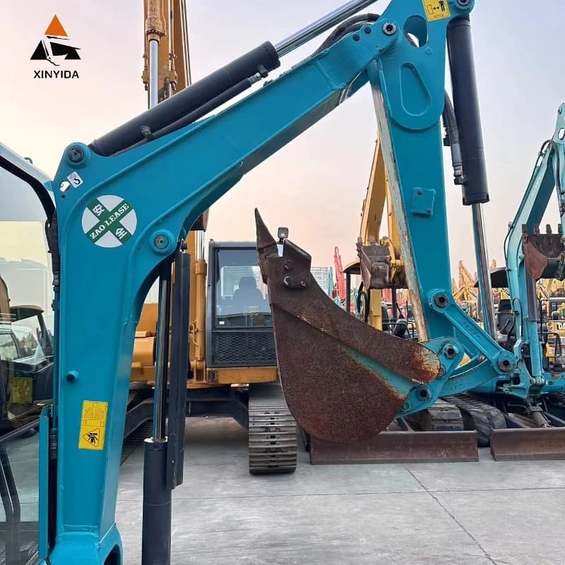 Hydrodynamic Drive Used Crawler Excavator Kubota 20 with Good Quality