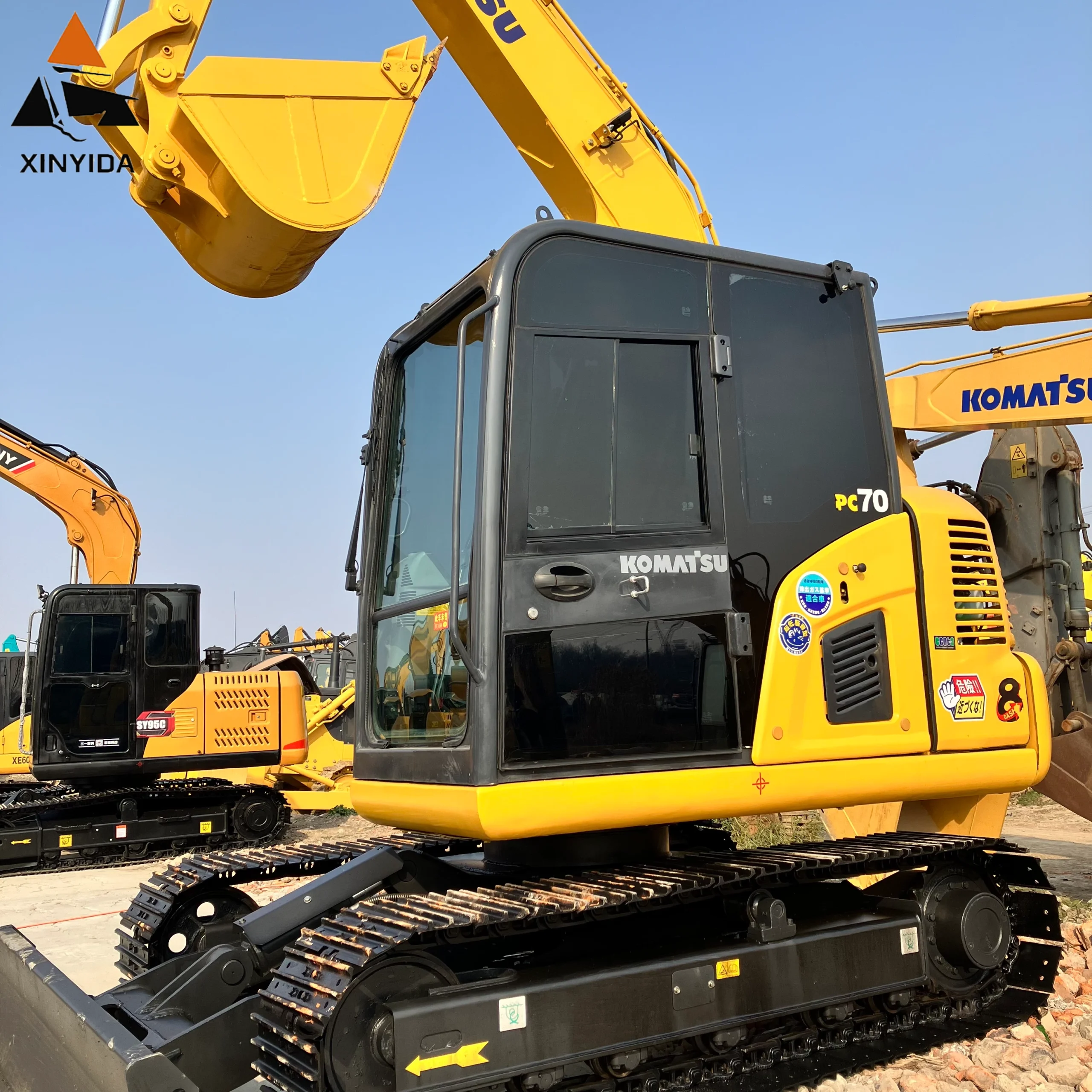 Second-Hand Cheap Komatsu PC70 excavator Good Condition