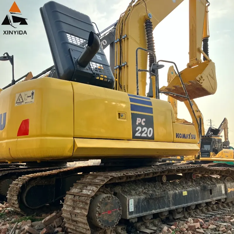 Good Performance Used Komatsu PC220 Excavator Solution