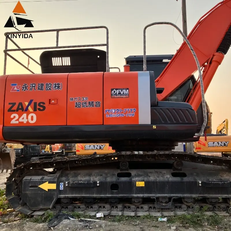 2023 Hot Sale HITACHI 240 Used Excavator 24 Ton Construction Machinery