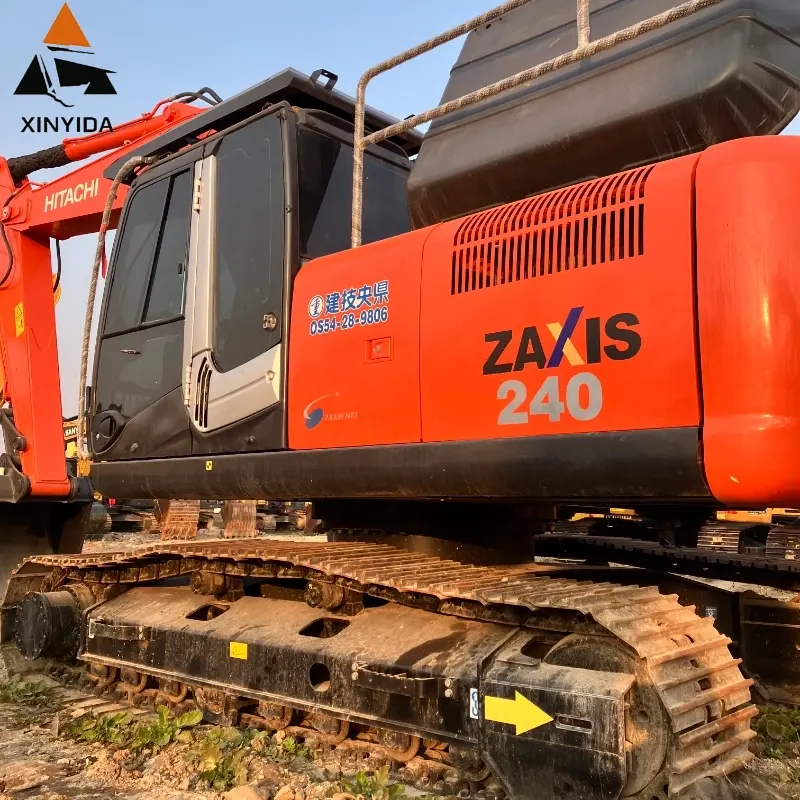 2023 Hot Sale HITACHI 240 Used Excavator 24 Ton Construction Machinery