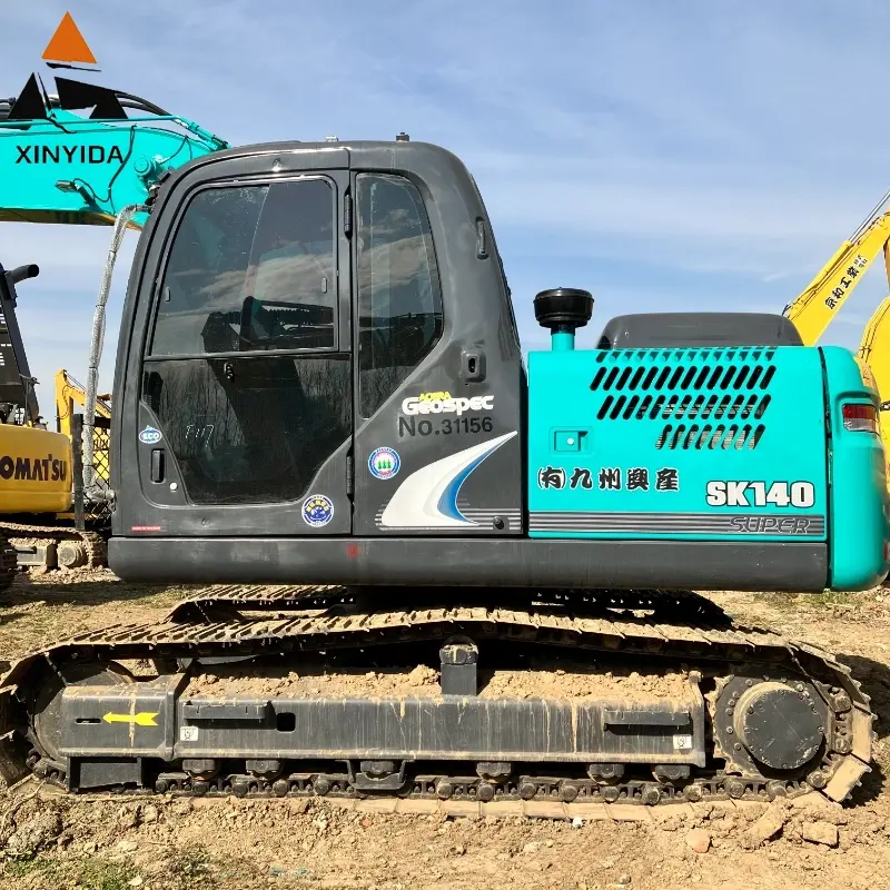 High Quality Second hand Kobelco 140 Construction Used Crawler Excavator