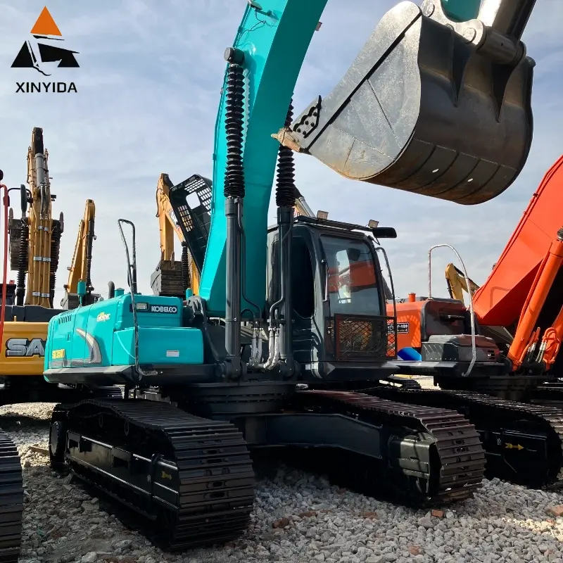 Heavy Duty Digger Machine Made in Japan Used Kobelco Sk 350 Excavators