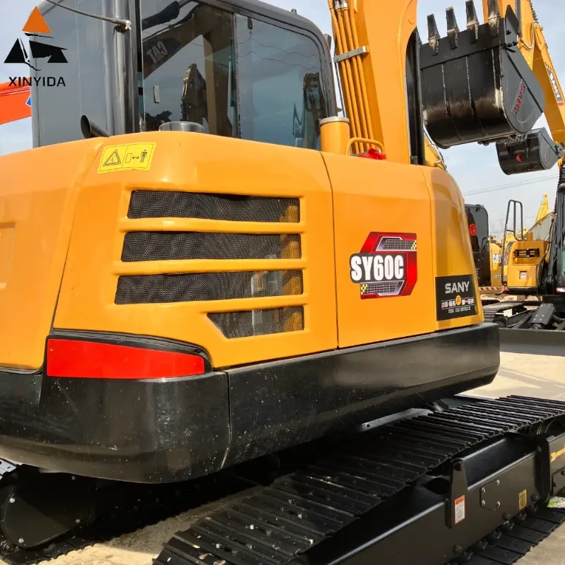 Sany Brand SY60 Compact Used Excavator