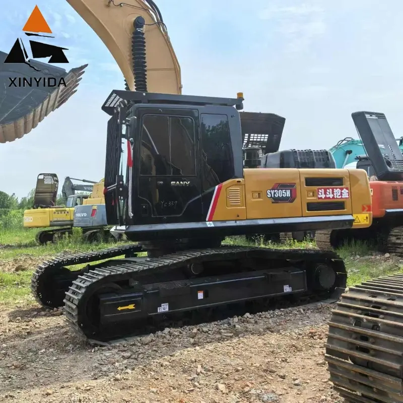 Good condition used Sany SY 305H excavator equipment