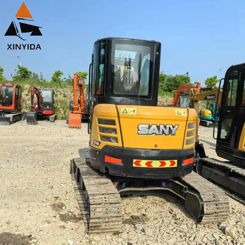 Good condition used Sany SY 55H excavator equipment