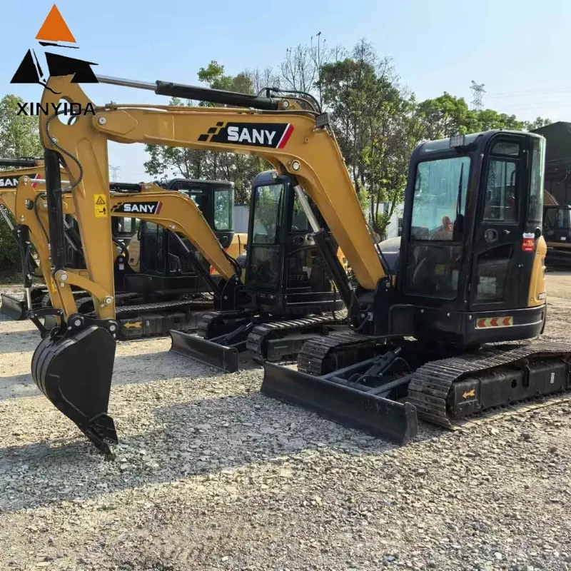 Good condition used Sany SY 55H excavator equipment