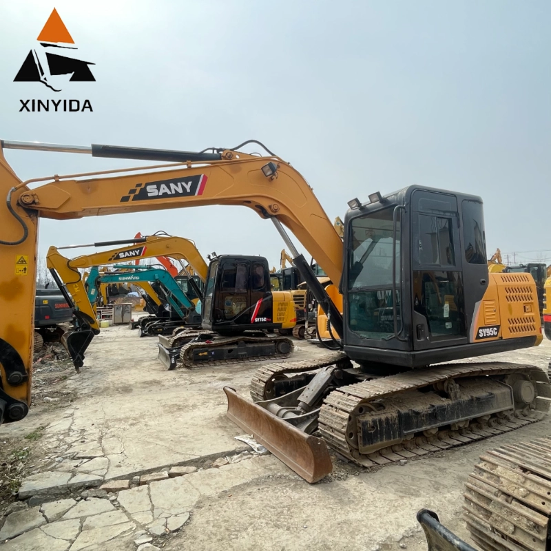 The Application of Second-Hand SANY SY95 Excavator in Construction Projects